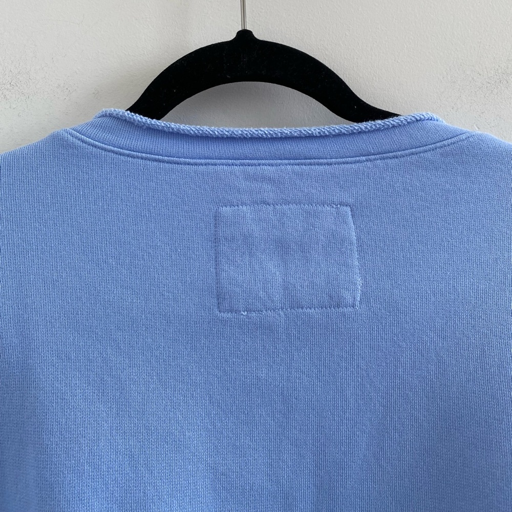 Frank & Eileen Blue Anna Long Sleeve Capelet Triple Fleece Sweatshirt Size XL - Picture 9 of 10